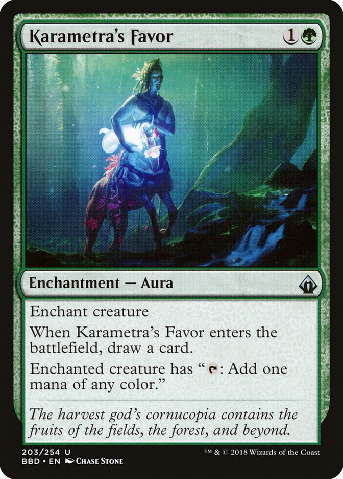 Karametra's Favor [Battlebond] | Gamers Paradise