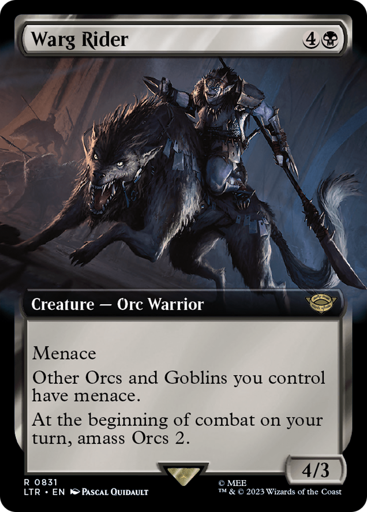Warg Rider (Extended Art) [The Lord of the Rings: Tales of Middle-Earth] | Gamers Paradise
