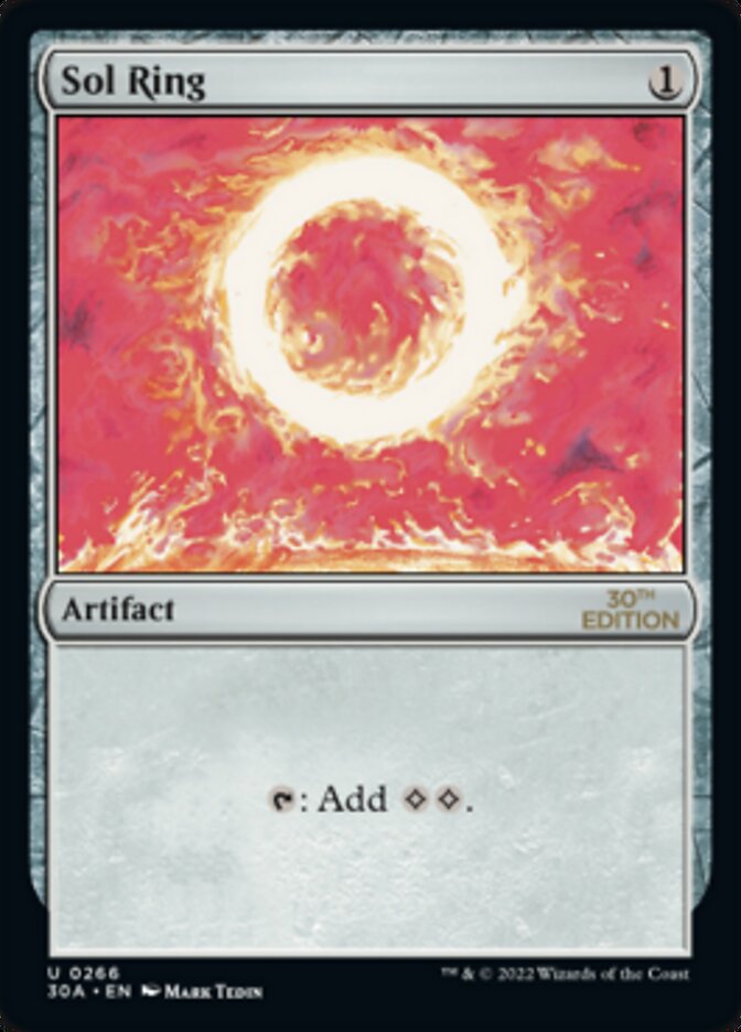 Sol Ring (266) [30th Anniversary Edition] | Gamers Paradise