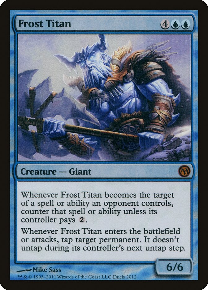 Frost Titan (Duels of the Planeswalkers Promos) [Duels of the Planeswalkers Promos 2011] | Gamers Paradise