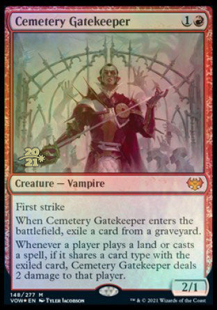 Cemetery Gatekeeper [Innistrad: Crimson Vow Prerelease Promos] | Gamers Paradise