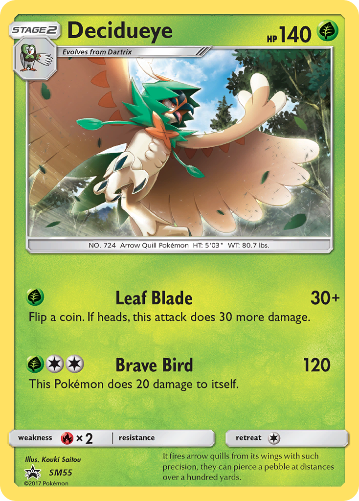 Decidueye (SM55) [Sun & Moon: Black Star Promos] | Gamers Paradise