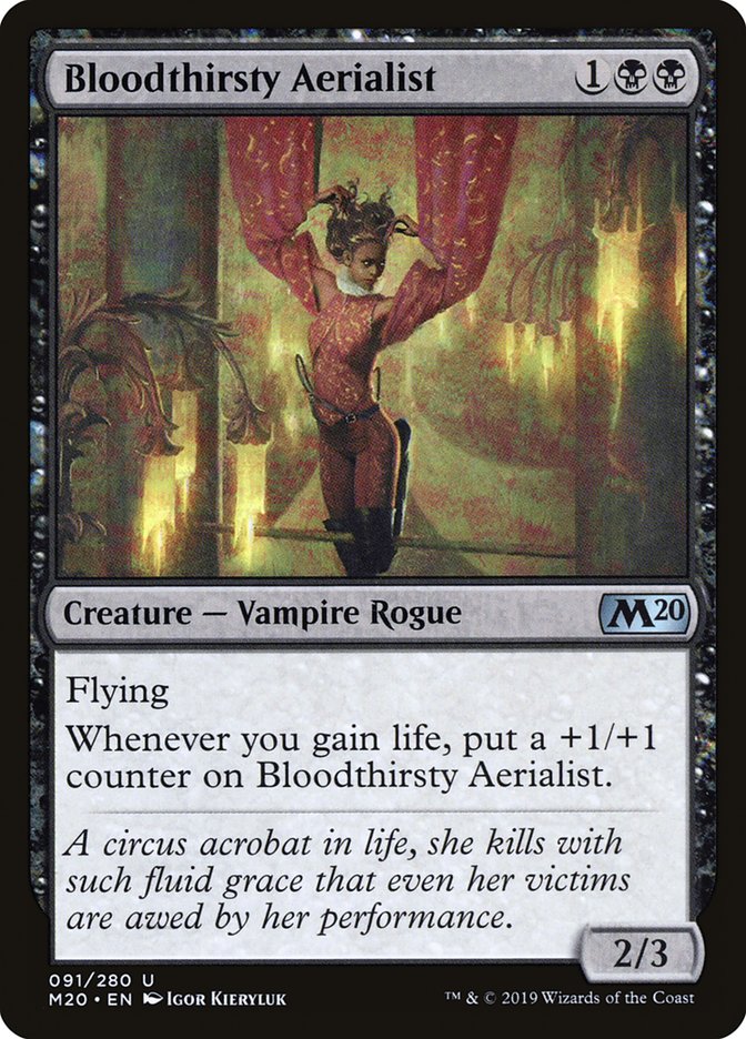 Bloodthirsty Aerialist [Core Set 2020] | Gamers Paradise