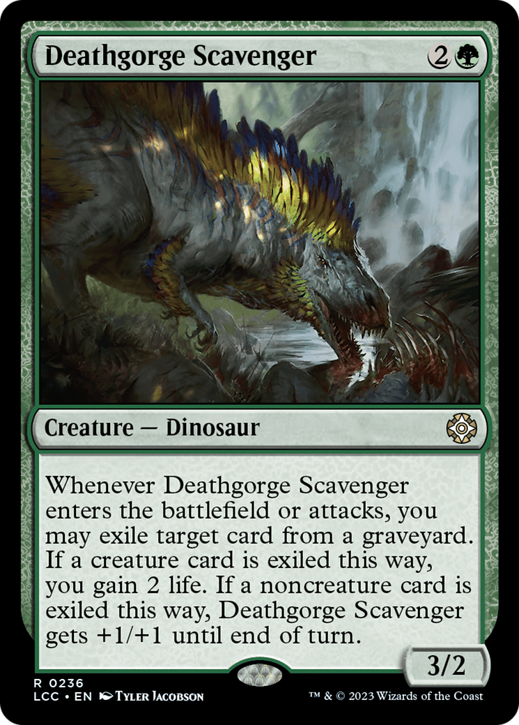 Deathgorge Scavenger [The Lost Caverns of Ixalan Commander] | Gamers Paradise