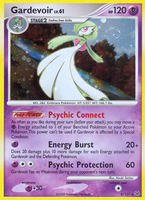 Gardevoir (8/127) (Theme Deck Exclusive) [Platinum: Base Set] | Gamers Paradise