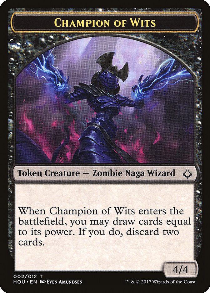 Champion of Wits Token [Hour of Devastation Tokens] | Gamers Paradise