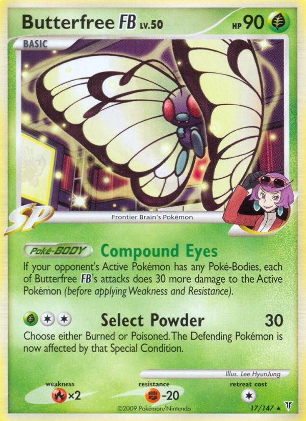 Butterfree FB (17/147) [Platinum: Supreme Victors] | Gamers Paradise