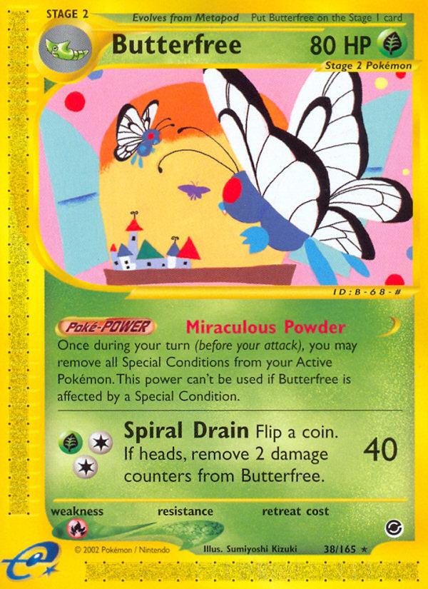 Butterfree (38/165) [Expedition: Base Set] | Gamers Paradise