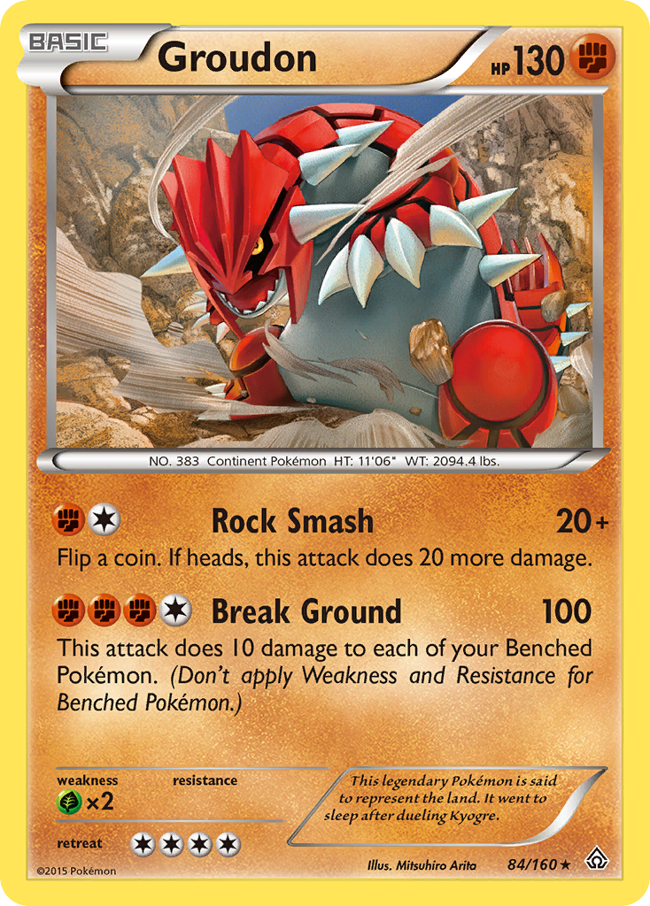 Groudon (84/160) [XY: Primal Clash] | Gamers Paradise