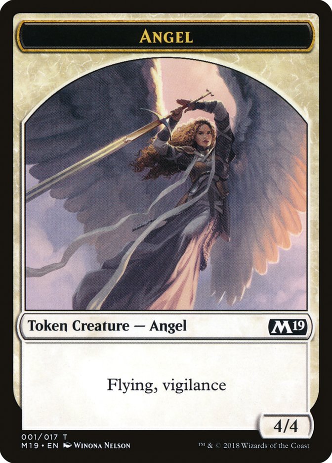 Angel Token [Core Set 2019 Tokens] | Gamers Paradise