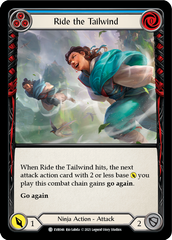 Ride the Tailwind (Blue) [EVR046] (Everfest)  1st Edition Rainbow Foil | Gamers Paradise