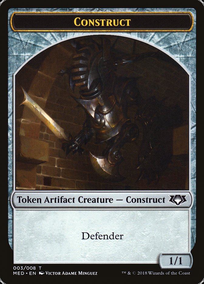 Construct Token (003/008) [Mythic Edition Tokens] | Gamers Paradise