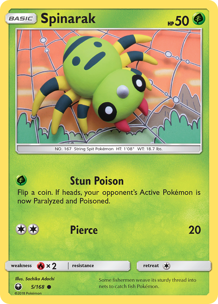 Spinarak (5/168) [Sun & Moon: Celestial Storm] | Gamers Paradise