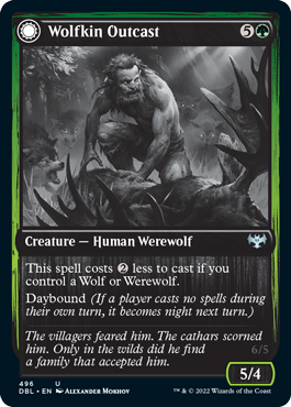 Wolfkin Outcast // Wedding Crasher [Innistrad: Double Feature] | Gamers Paradise