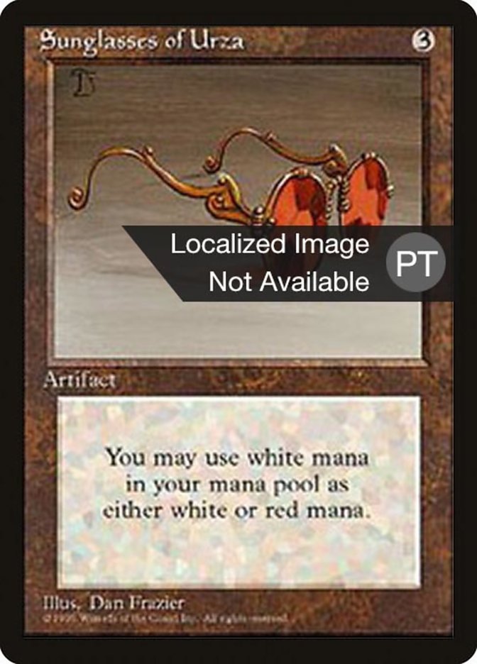 Sunglasses of Urza [Fourth Edition (Foreign Black Border)] | Gamers Paradise