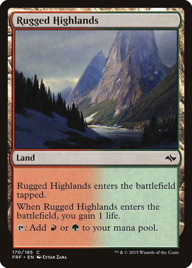 Rugged Highlands [Fate Reforged] | Gamers Paradise