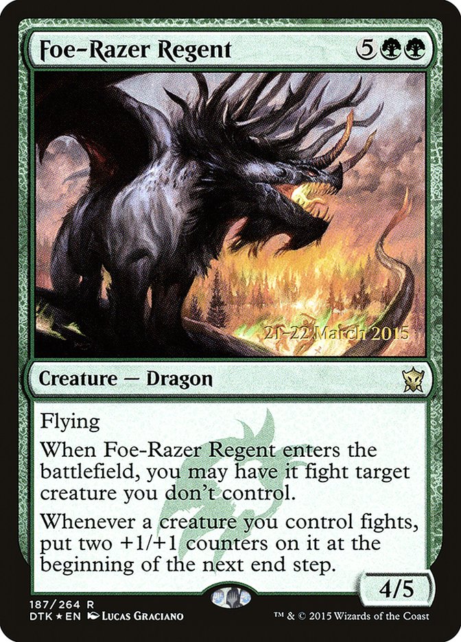 Foe-Razer Regent [Dragons of Tarkir Prerelease Promos] | Gamers Paradise