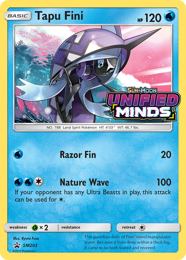Tapu Fini (SM203) [Sun & Moon: Black Star Promos] | Gamers Paradise