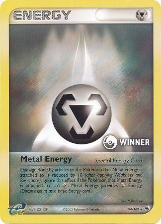 Metal Energy (94/109) (Winner) [EX: Ruby & Sapphire] | Gamers Paradise