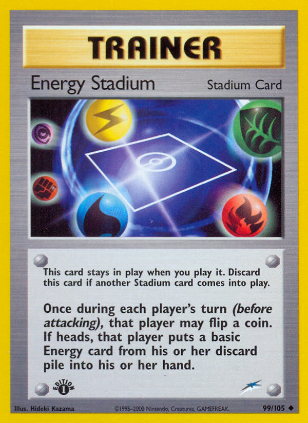 Energy Stadium (99/105) [Neo Destiny 1st Edition] | Gamers Paradise