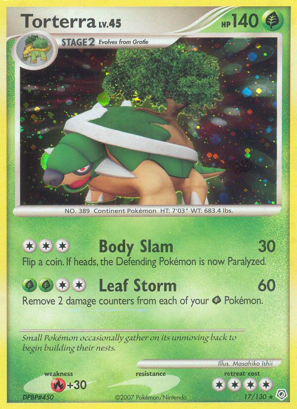 Torterra (17/130) [Diamond & Pearl: Base Set] | Gamers Paradise