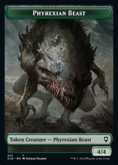 Phyrexian Beast // Wurm Double-Sided Token [Commander Legends: Battle for Baldur's Gate Tokens] | Gamers Paradise