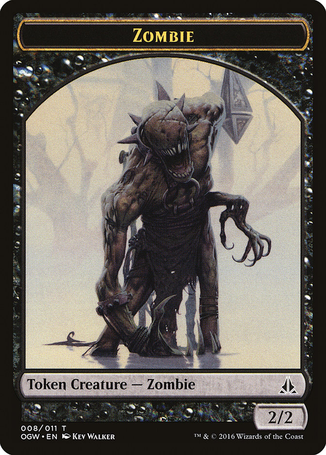 Zombie Token [Oath of the Gatewatch Tokens] | Gamers Paradise