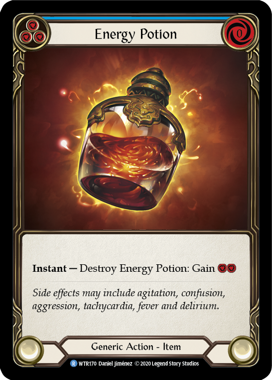 Energy Potion [U-WTR170] (Welcome to Rathe Unlimited)  Unlimited Rainbow Foil | Gamers Paradise