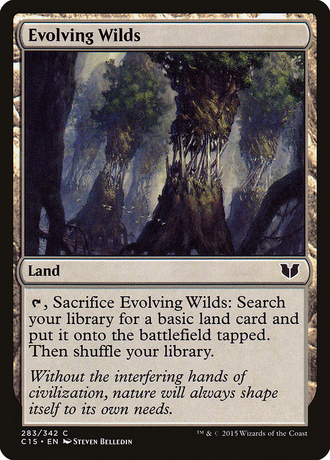 Evolving Wilds [Commander 2015] | Gamers Paradise