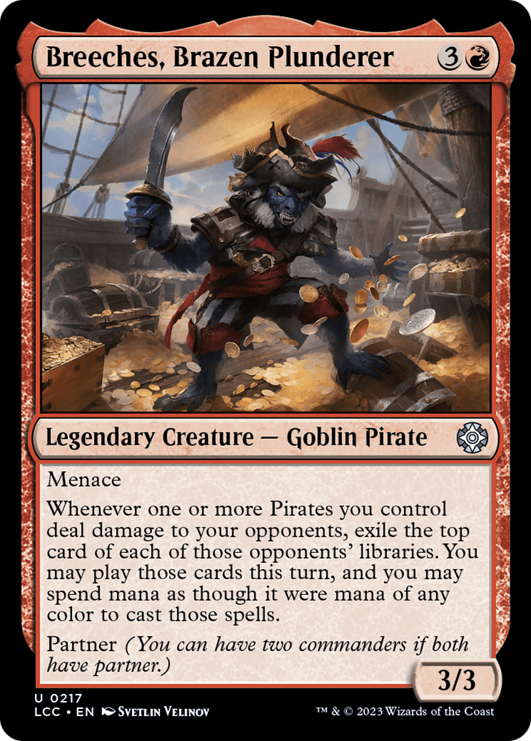 Breeches, Brazen Plunderer [The Lost Caverns of Ixalan Commander] | Gamers Paradise