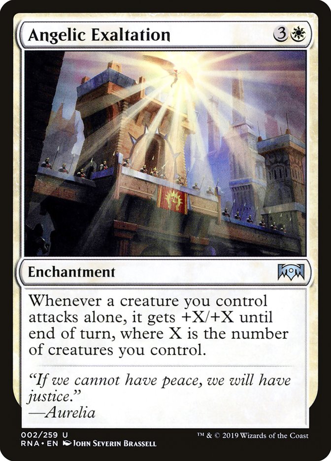 Angelic Exaltation [Ravnica Allegiance] | Gamers Paradise