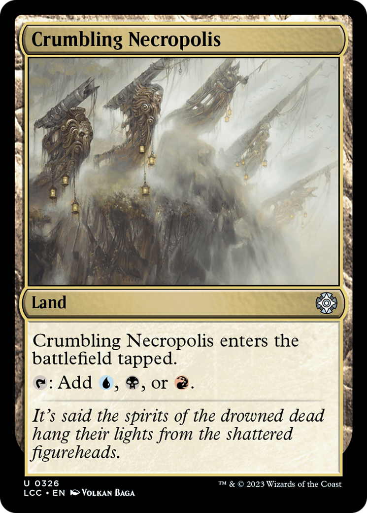 Crumbling Necropolis [The Lost Caverns of Ixalan Commander] | Gamers Paradise