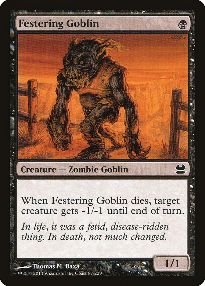 Festering Goblin [Modern Masters] | Gamers Paradise