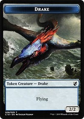 Drake // Human Double-Sided Token [Commander 2019 Tokens] | Gamers Paradise