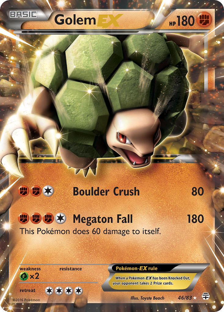 Golem EX (46/83) [XY: Generations] | Gamers Paradise