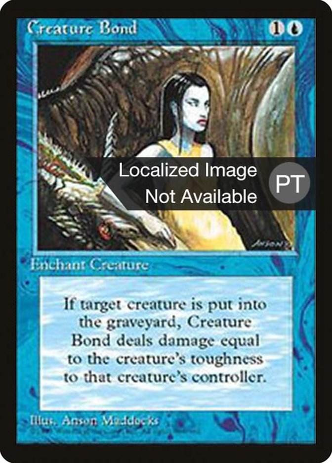 Creature Bond [Fourth Edition (Foreign Black Border)] | Gamers Paradise