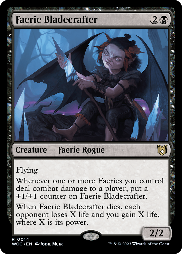 Faerie Bladecrafter [Wilds of Eldraine Commander] | Gamers Paradise