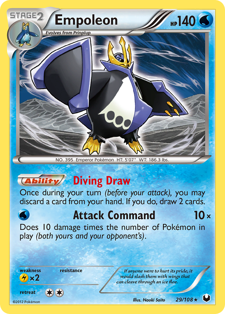 Empoleon (29/108) [Black & White: Dark Explorers] | Gamers Paradise