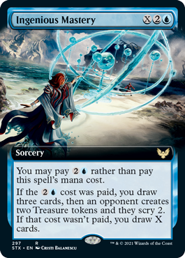 Ingenious Mastery (Extended Art) [Strixhaven: School of Mages] | Gamers Paradise