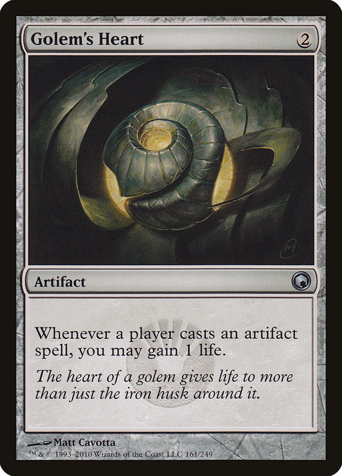 Golem's Heart [Scars of Mirrodin] | Gamers Paradise