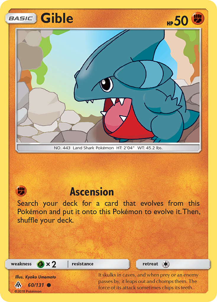 Gible (60/131) [Sun & Moon: Forbidden Light] | Gamers Paradise