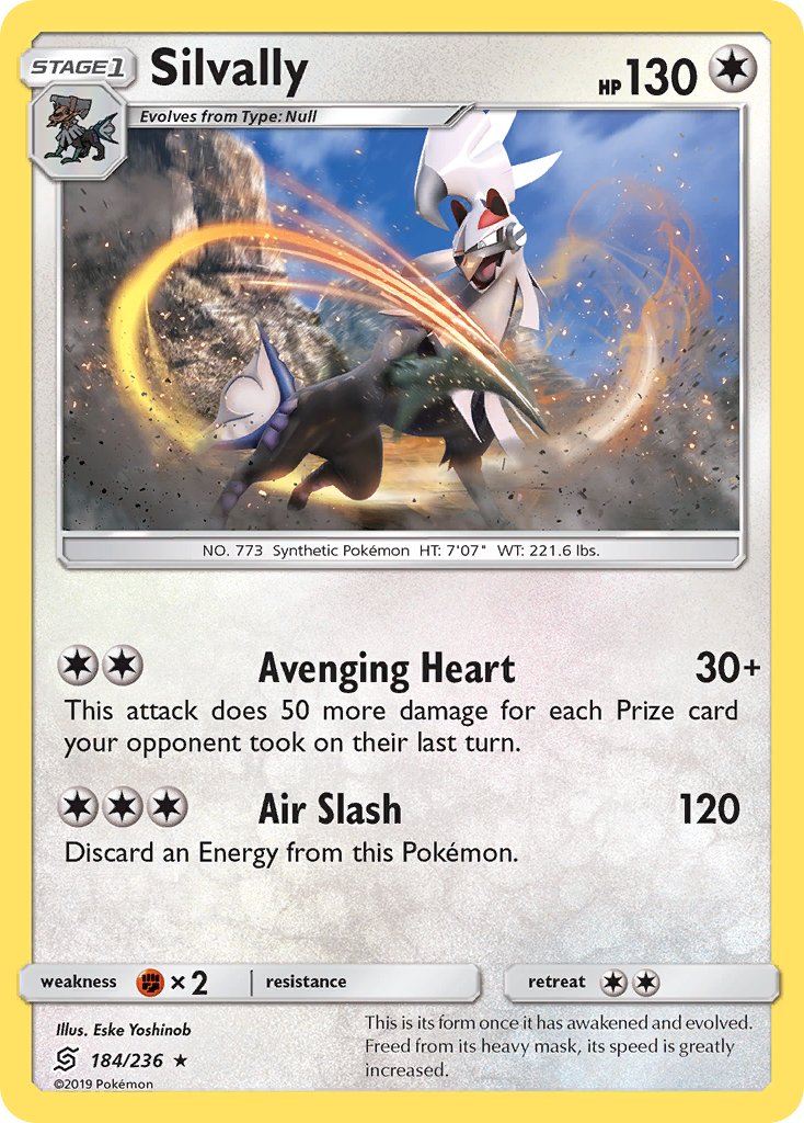 Silvally (184/236) (Theme Deck Exclusive) [Sun & Moon: Unified Minds] | Gamers Paradise