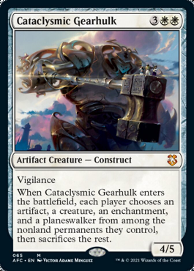 Cataclysmic Gearhulk [Dungeons & Dragons: Adventures in the Forgotten Realms Commander] | Gamers Paradise