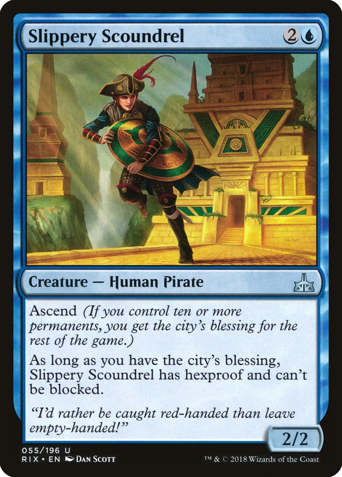 Slippery Scoundrel [Rivals of Ixalan] | Gamers Paradise