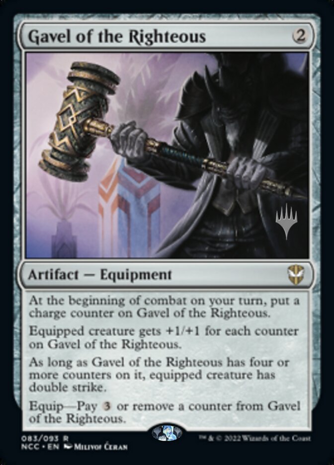 Gavel of the Righteous (Promo Pack) [Streets of New Capenna Commander Promos] | Gamers Paradise