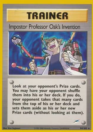Impostor Professor Oak's Invention (94/105) [Neo Destiny Unlimited] | Gamers Paradise