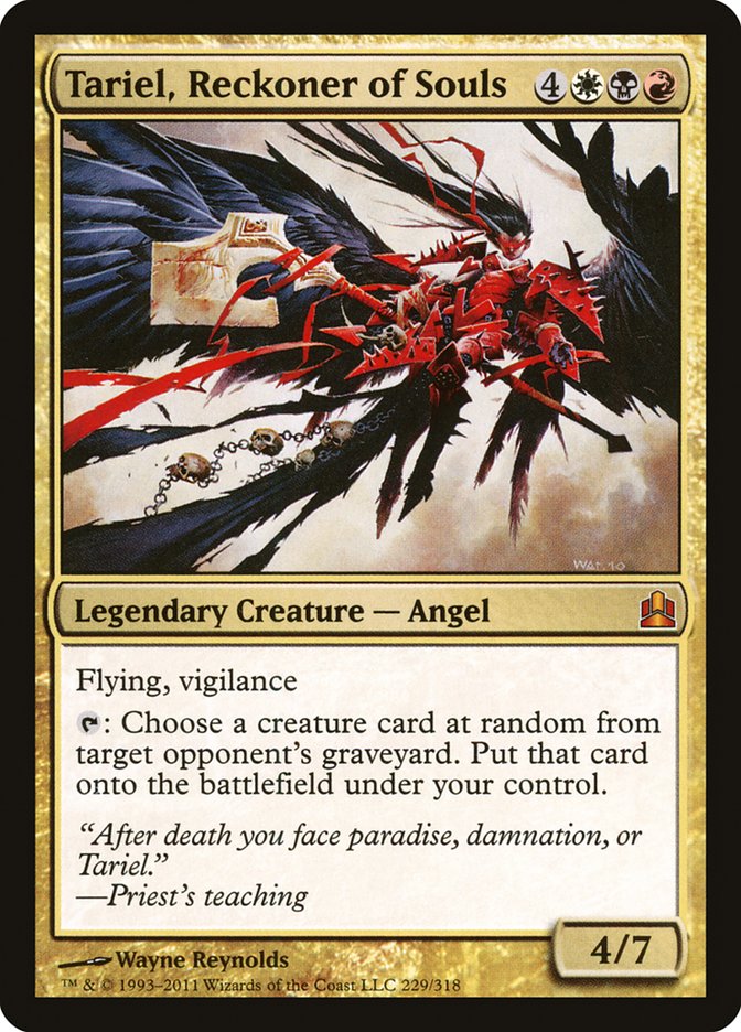 Tariel, Reckoner of Souls [Commander 2011] | Gamers Paradise