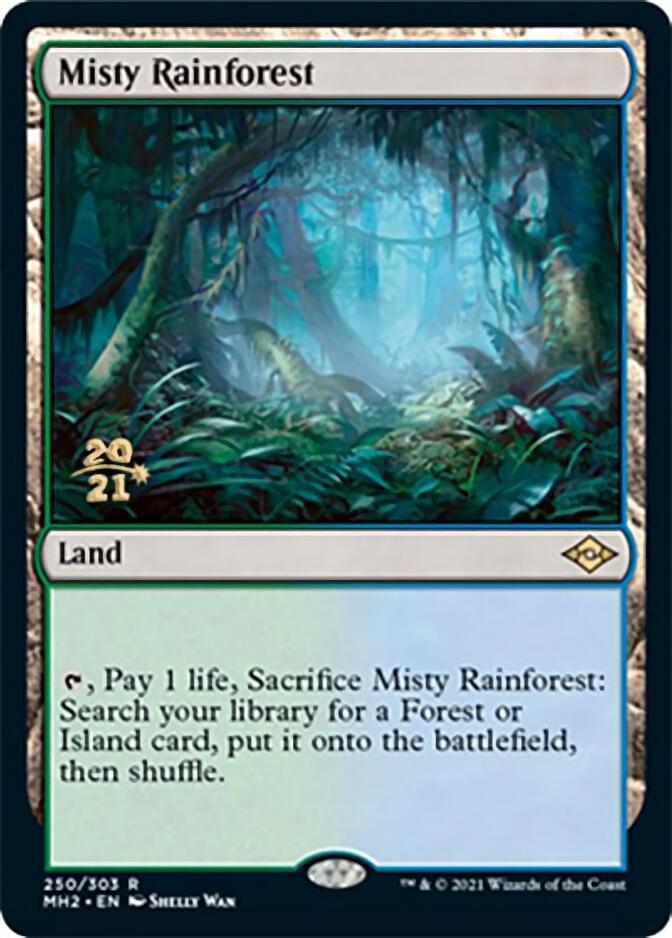 Misty Rainforest [Modern Horizons 2 Prerelease Promos] | Gamers Paradise