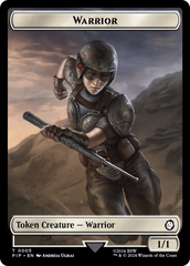 Treasure (0019) // Warrior Double-Sided Token [Fallout Tokens] | Gamers Paradise