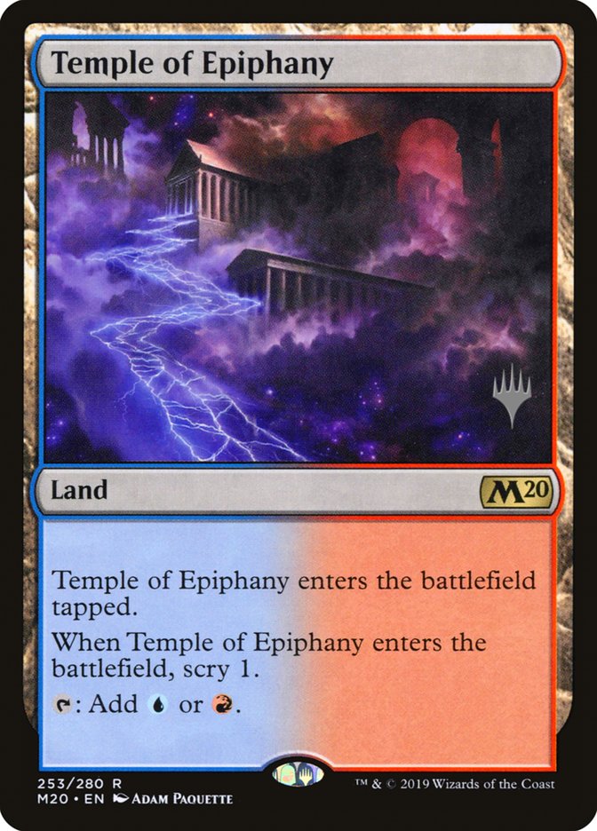 Temple of Epiphany (Promo Pack) [Core Set 2020 Promos] | Gamers Paradise